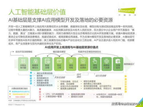 2021年中國人工智能基礎層行業(yè)發(fā)展研究報告 聚焦基礎軟件開發(fā)